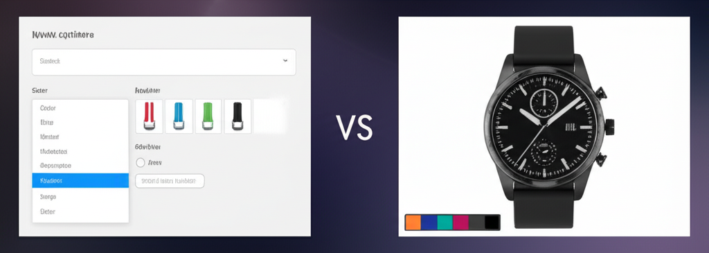 WooCommerce Custom Product Options vs 3D Configurators